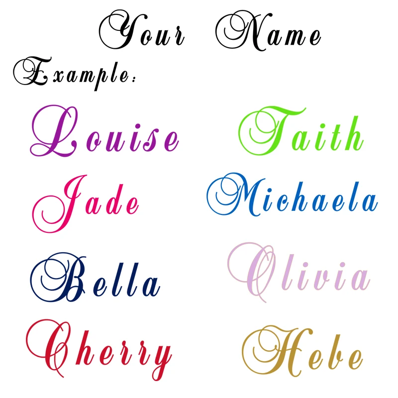 Персонализированный виниловый планшет с текстовыми надписями