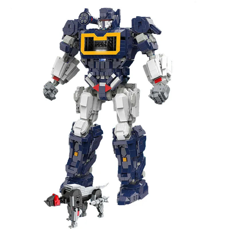 

3500PCS IN Stock 663 Super Transformation Giant Robot Heroes Optimus Deformation MOC Model Building Block Brick Model Toy Kid