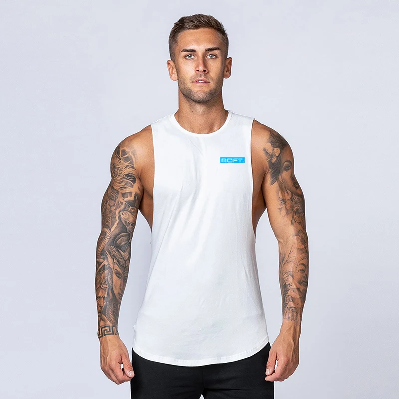 

Workout Singlets Mens Tank Top Vest Muscle Sleeveless Sportswear Undershirt Gym Mesh Fitness Stringer Clothing Bodybuilding