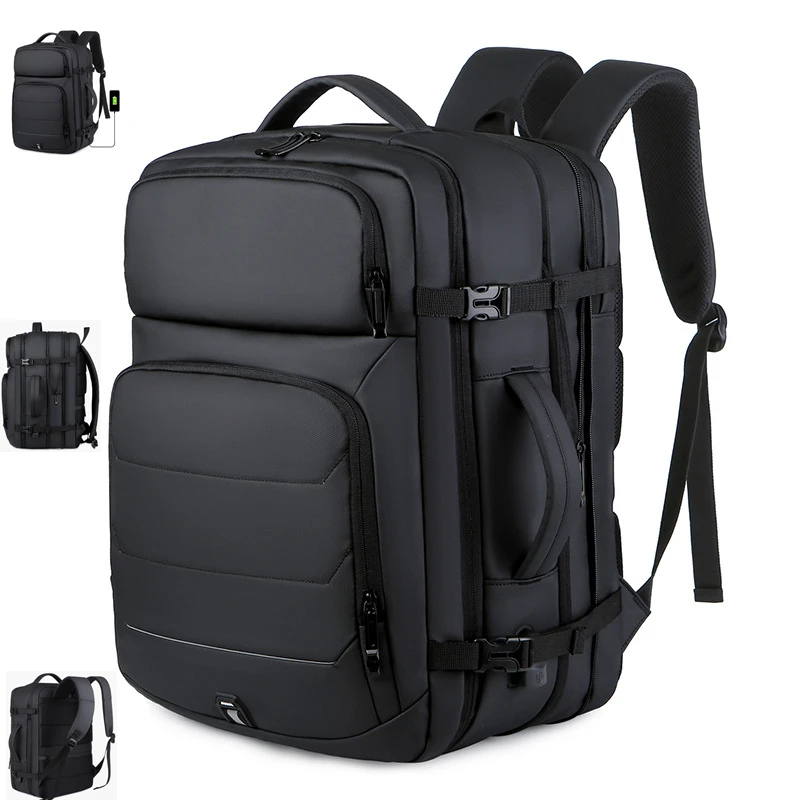 For Men Women 15.6" Laptop Bag Usb Schoolbag Rucksack Comput