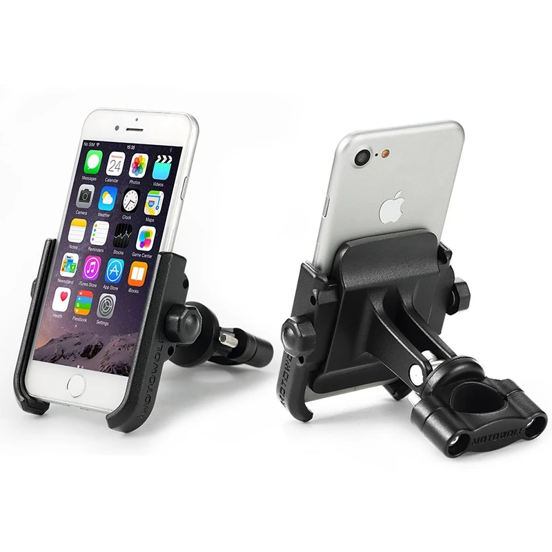 motowolf motor bike bicycle motorcycle cell phone holder 360 degrees rotation support bracket stand for iphone 12 11 pro huawei free global shipping