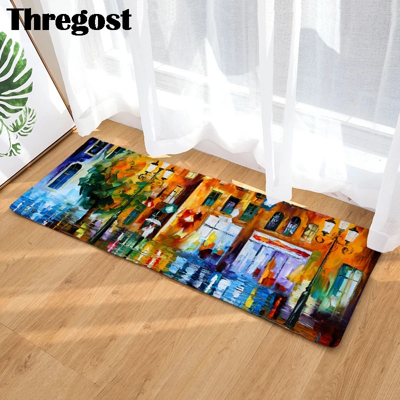 Длинные Кухня коврик для ванной ковры коврики домашний входа абсорбент Спальня