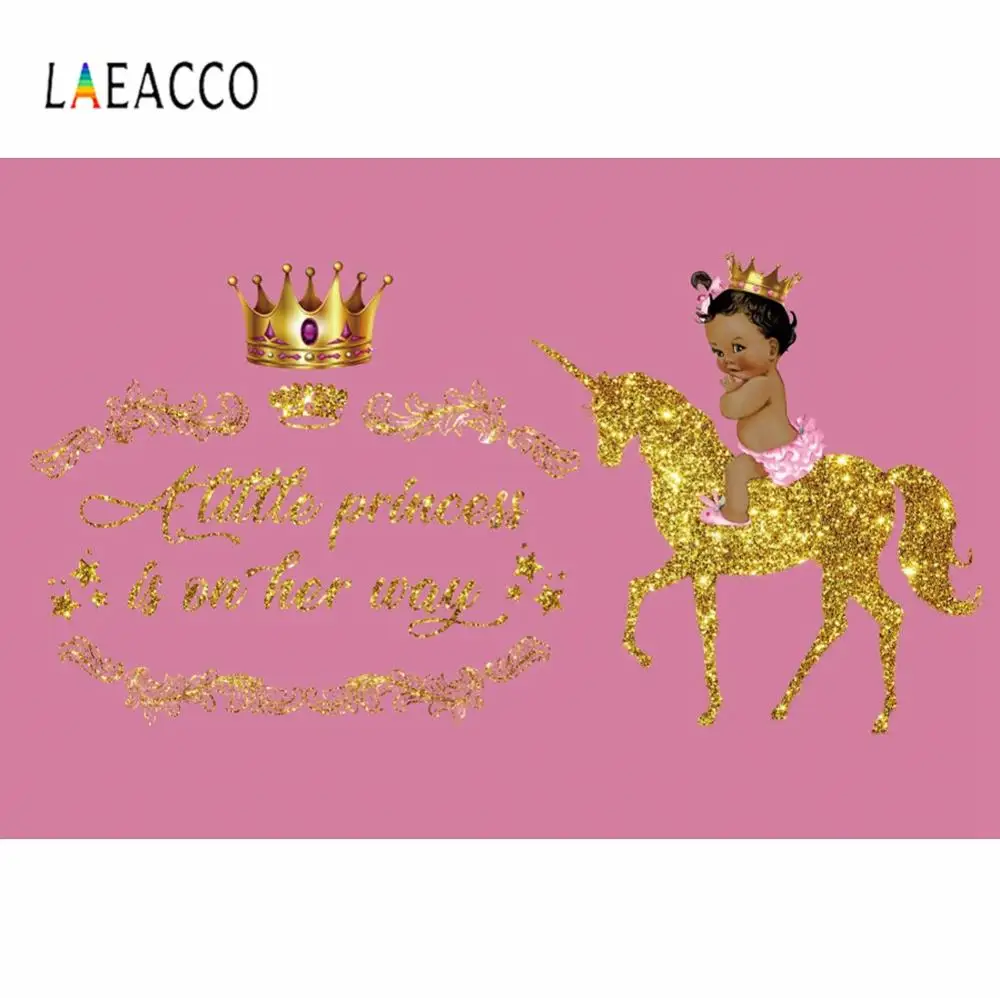 Laeacco вечеринка в честь рождения ребенка мой первый контакт крещение Золотая