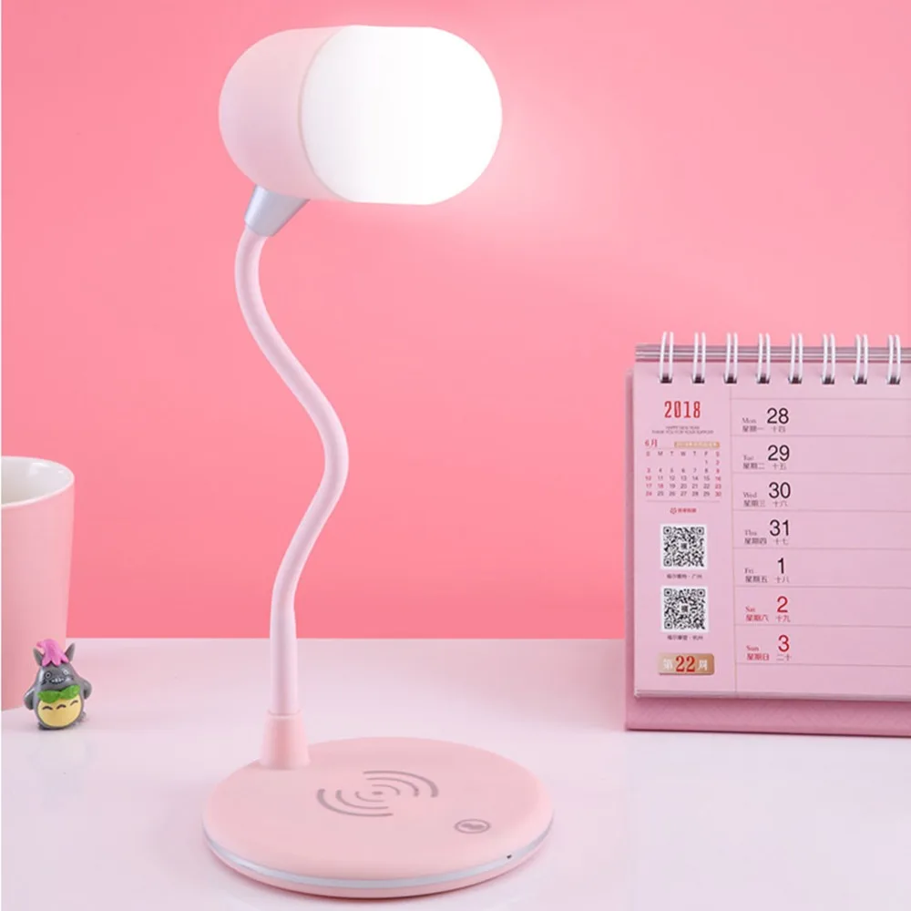 

L4 LED Table Lamp Bluetooth Speaker Wireless Charging Speaker