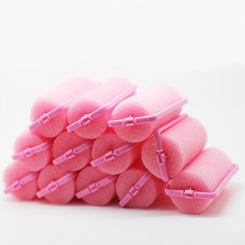 12 шт. мягкая губка для завивки волос | Красота и здоровье