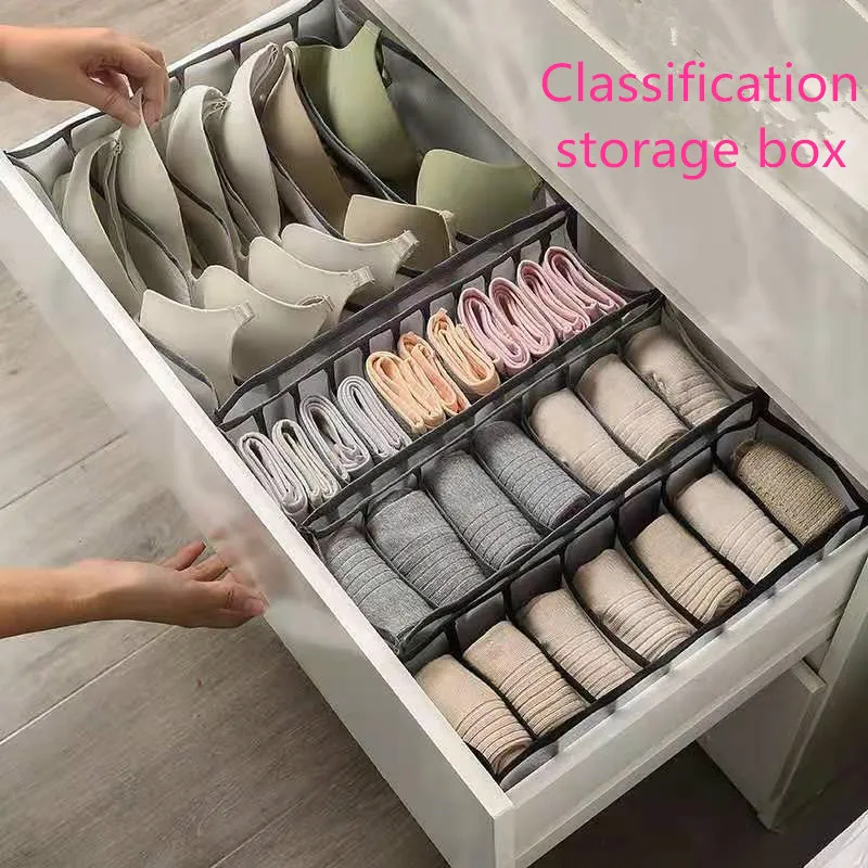 

Clothes, socks, shorts, bras, classification, storage boxes, underwear storage boxes, wardrobe storage boxes, drawers, washable