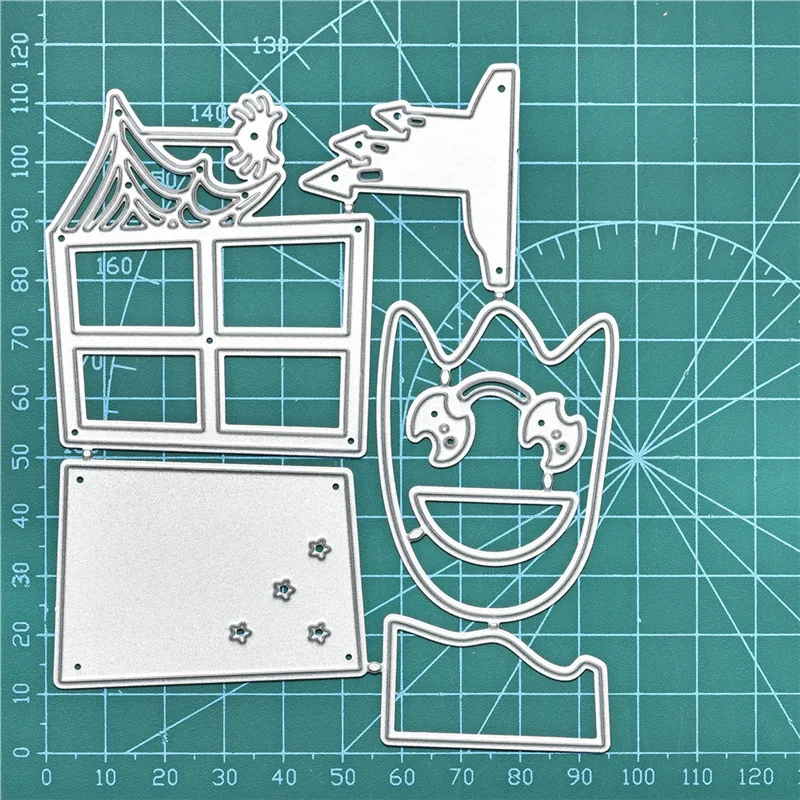 Металлические режущие штампы YaMinSanNiO для Хэллоуина спиральный паук 2019 рукоделия