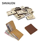 DIY ручной работы Длинный кошелек 2020 модная кожаная сумка деревянная высечка новый ковш для высечки