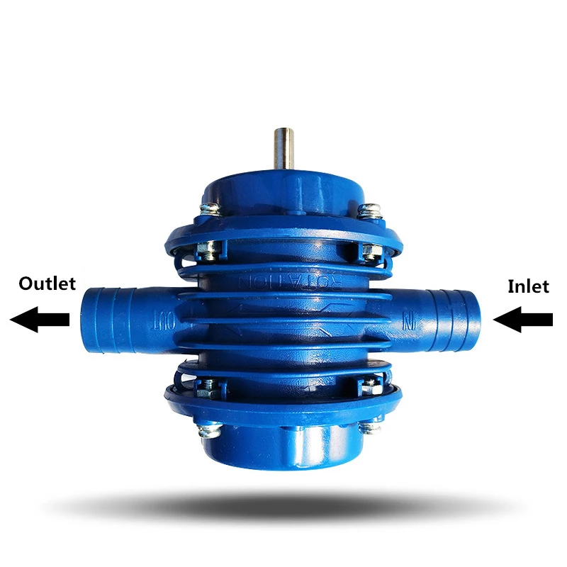 Портативный ручной миниатюрный водяной насос со сверлом центробежный для