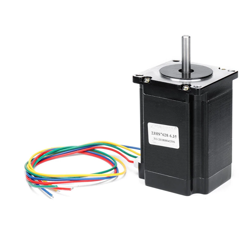 

Шаговый двигатель 23HS7628, 8-6,35 мм, двигатель А, 4-проводной двигатель с проводом 30 см для фрезерного станка с ЧПУ, гравировального станка, режуще...