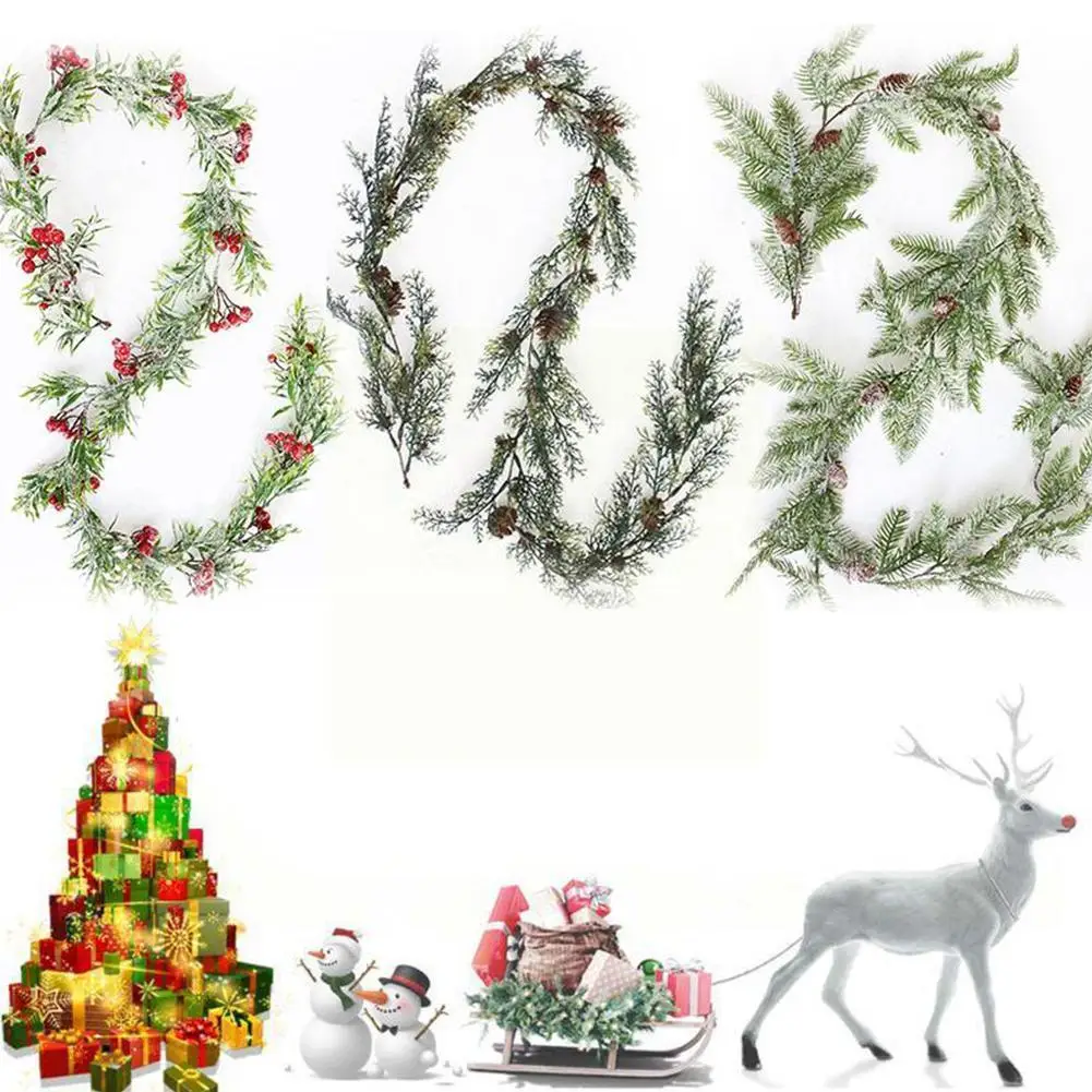 

Рождественское украшение, снежинка, ветка сосны, искусственные стены, декоративные сосновые лозы, подвесные цветочные конусы, гирлянда на Р...