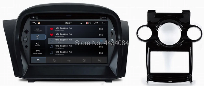Ouchuangbo автоаудио стерео S300 платформа для Ford Fiesta 2014 Поддержка Wifi 8 ядер 4 + 32 SWC HD