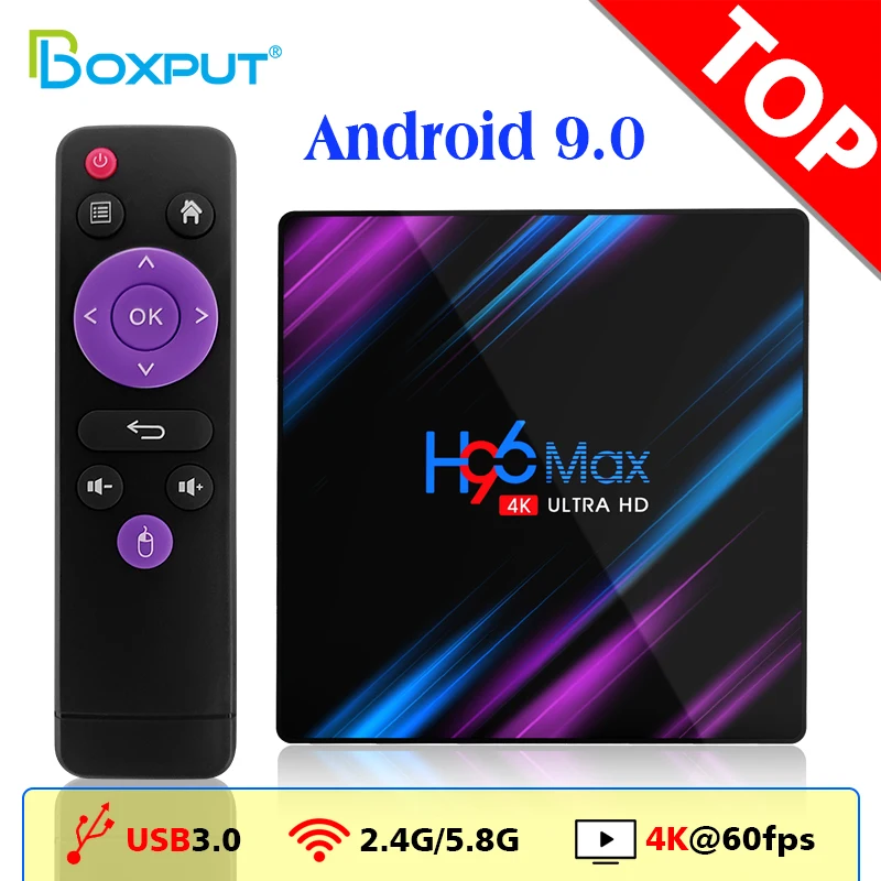 

H96 MAX RK3318 Android 10 Android 9.0 Smart TV Box 4K Youtube 1080P 60fps 4GB 32GB 64GB H96MAX TVBOX BT 4.0 2GB16GB Set Top Box