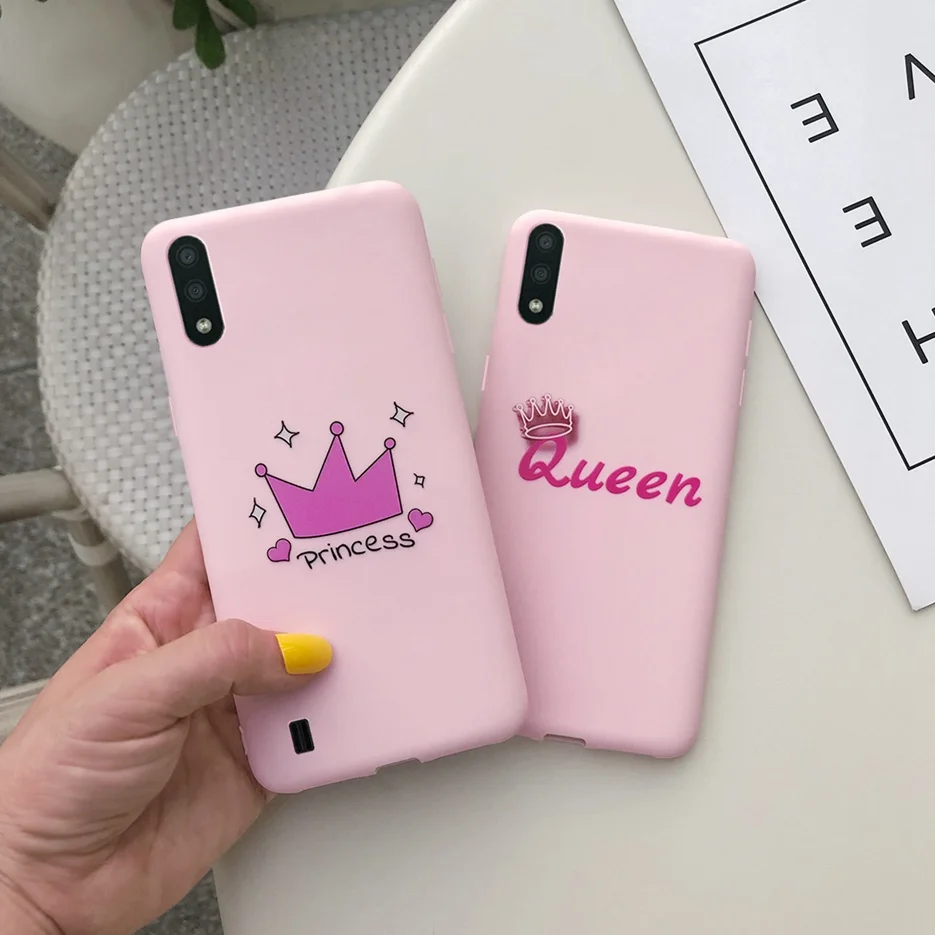 Чехол для Samsung A01 искусственный силиконовый мягкий чехол 5 7 дюйма Galaxy A 01 A015F чехлы