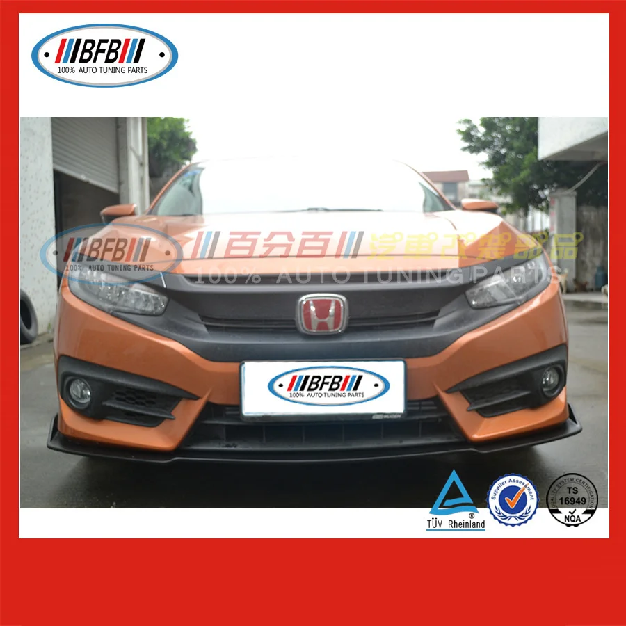 

Suitable for 10 / 10 Generation Honda Civic Refit Small Surround Rear Carbon Fiber Front Lip Type r