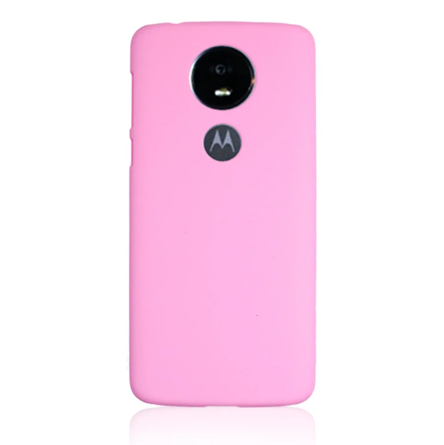 Матовый Противоскользящий чехол для телефона Motorola Moto G6 G7 E5 Z3 Play Plus One power Pc твердый