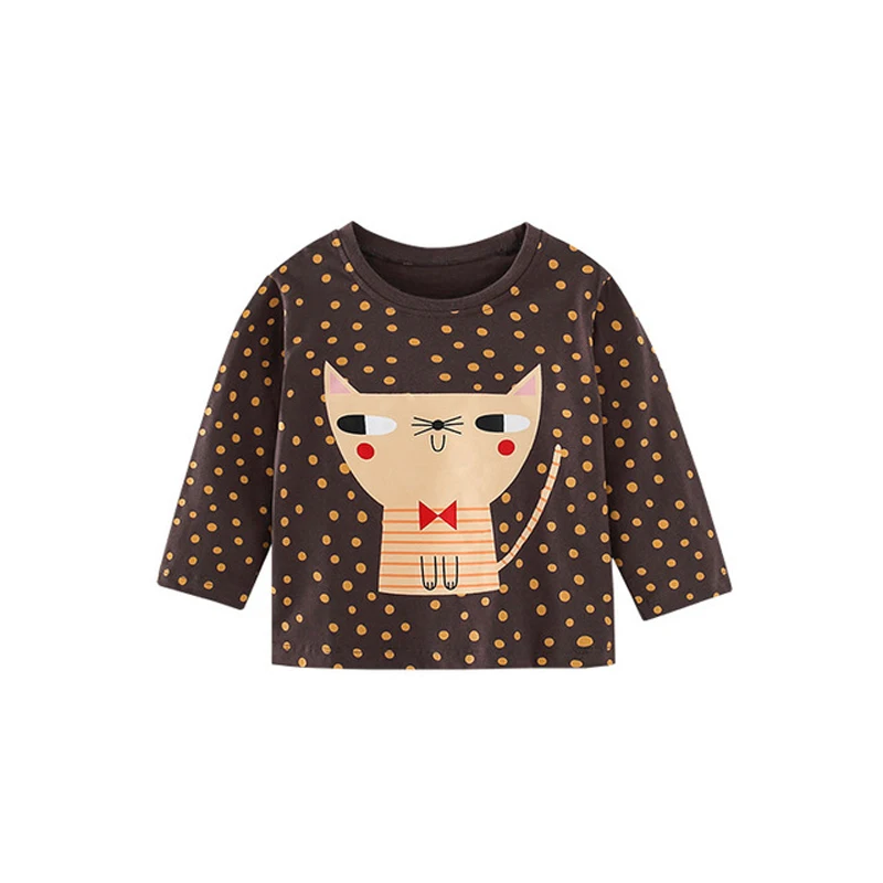 

Футболка для мальчиков 2-7 лет, с длинным рукавом и круглым вырезом