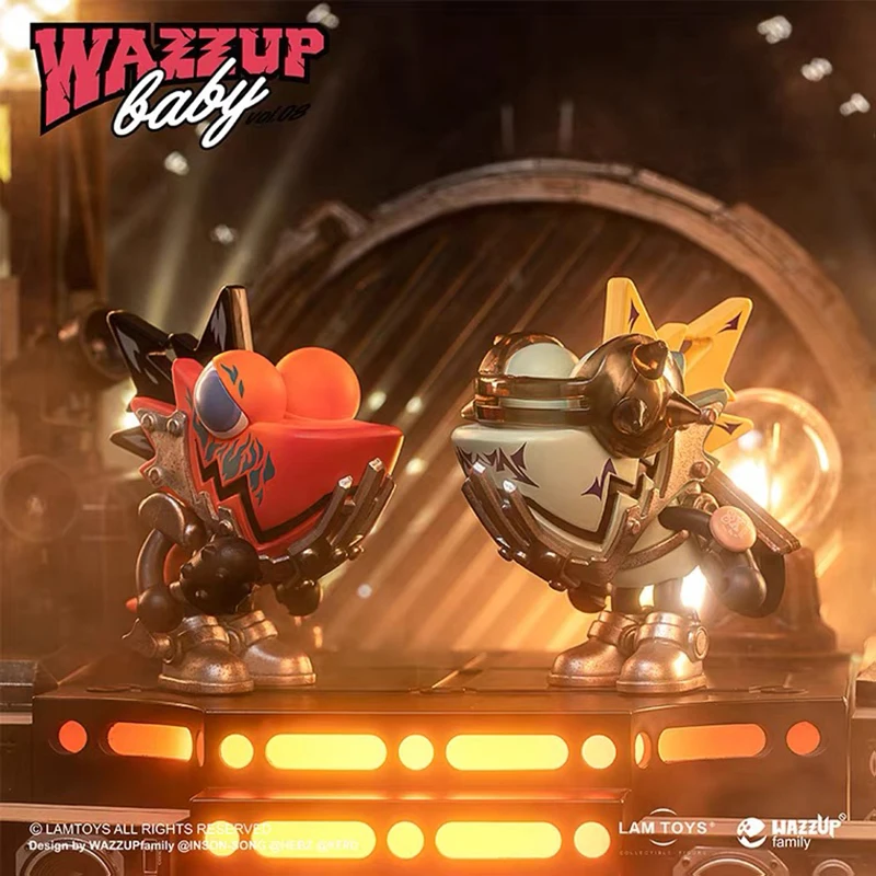 

Aven Rabbit LAMTOYS WAZZUP Semi-mechanical Chameleon Fourth-generation Blind Box Can Be Assembled Action Toy Figures Blind Box