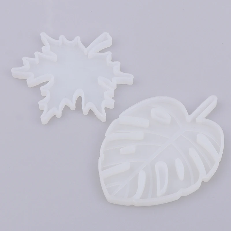 

New Maple Leaf Silicone Molds Cup Holder Casting Coaster DIY Coasters Mould