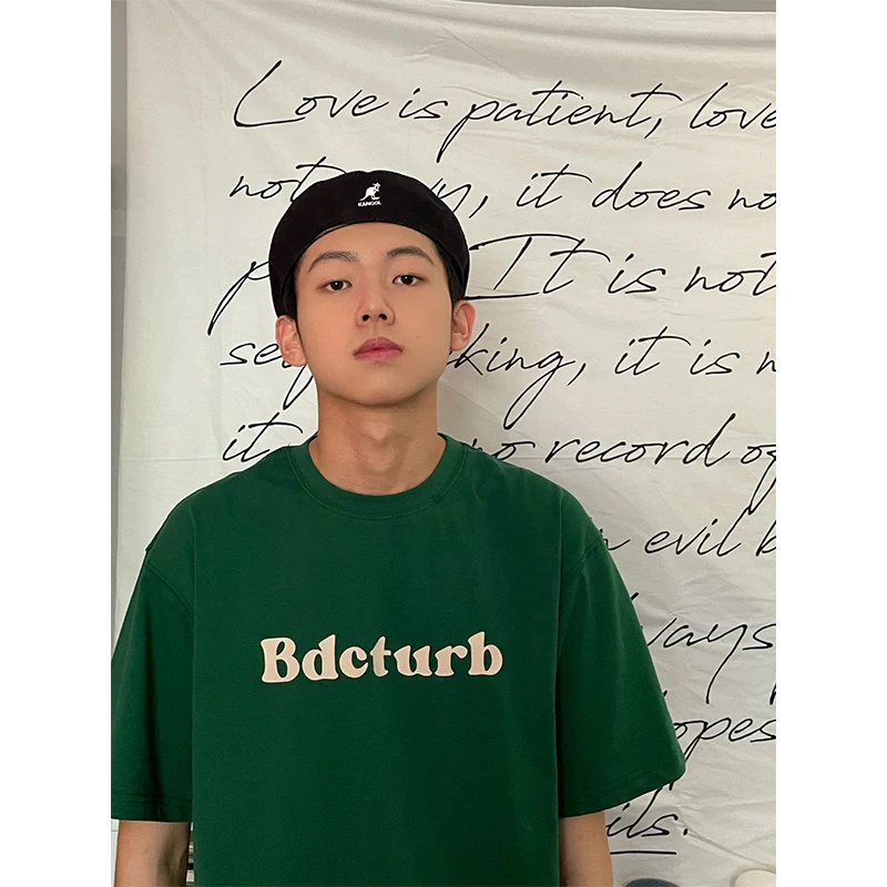 

bdcturb cotton tshirt men unisex couple daily clothes oversized t shirt gothic alternative clothing statetment tee