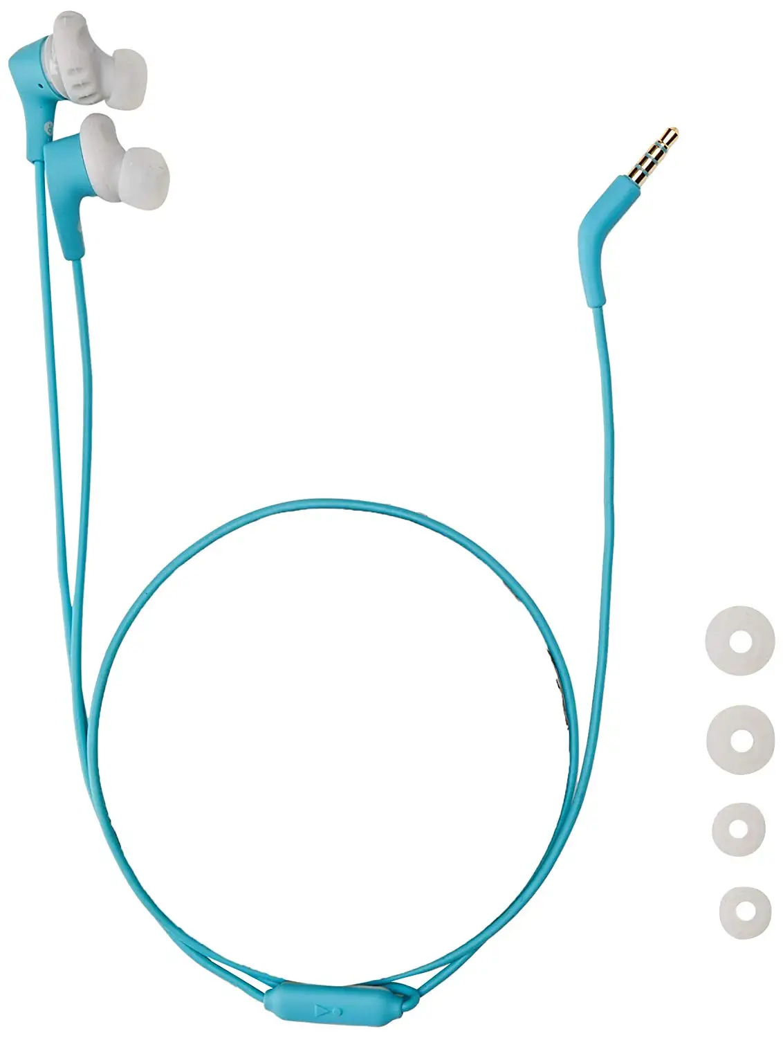 Light Blue Проводные наушники JBL Endurance Run, внутриканальное управление, наушники-вкладыши с защитой от пота, наушники JBL с микрофоном, портативные магнитные наушники-вкладыши - Цвет: Light Blue