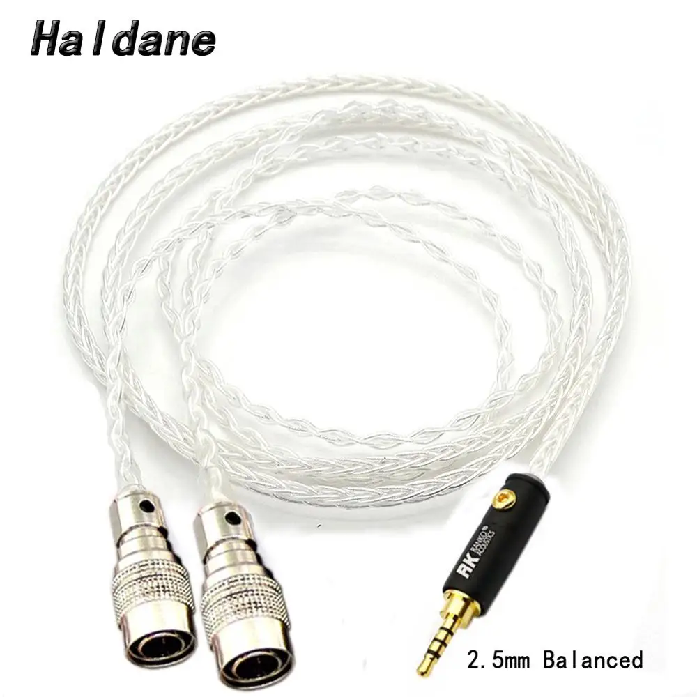 Балансный кабель для наушников halane 2 5/3 5/4 4/6 35 мм/4pin XLR улучшенный колонок Mr Ether Alpha