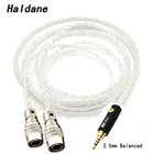 Кабель для обновления сбалансированных наушников haldanе 2,53,54,46,35 мм4pin XLR, для колонок Mr, Ether Alpha Dog Prime