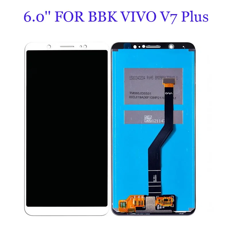 ЖК дисплей 6 0 ''для BBK VIVO V7 Plus сенсорный дигитайзер экран стеклянная панель