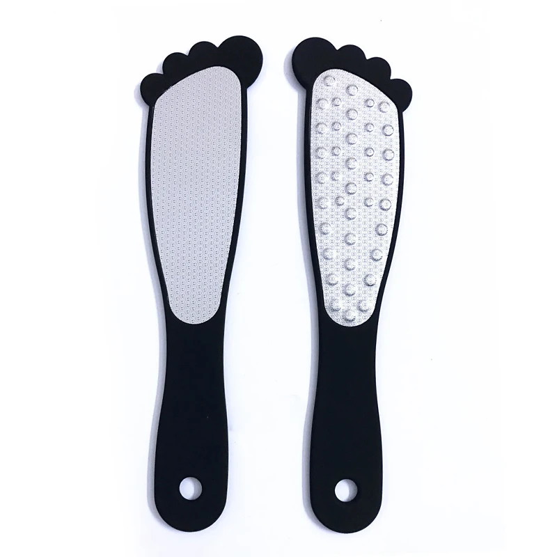 Двусторонняя пилка для ног удаления мозолей Шлифовальная Пилка кутикулы скребок