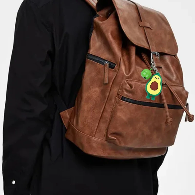 Креативные брелоки с авокадо на удачу брелок мультяшным фруктом милым