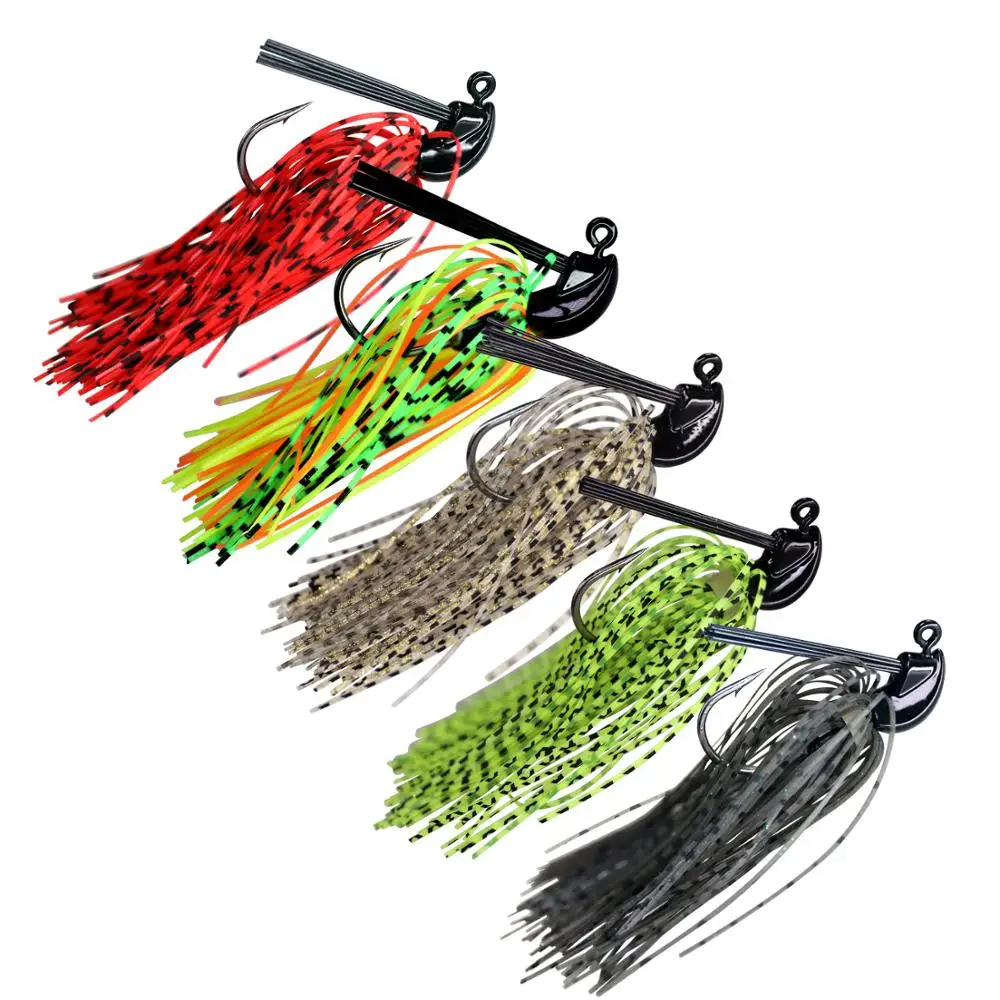 1 шт. 5g 7g 10g 14g Силиконовые Jig Head юбка борода рыболовная приманка резиновая