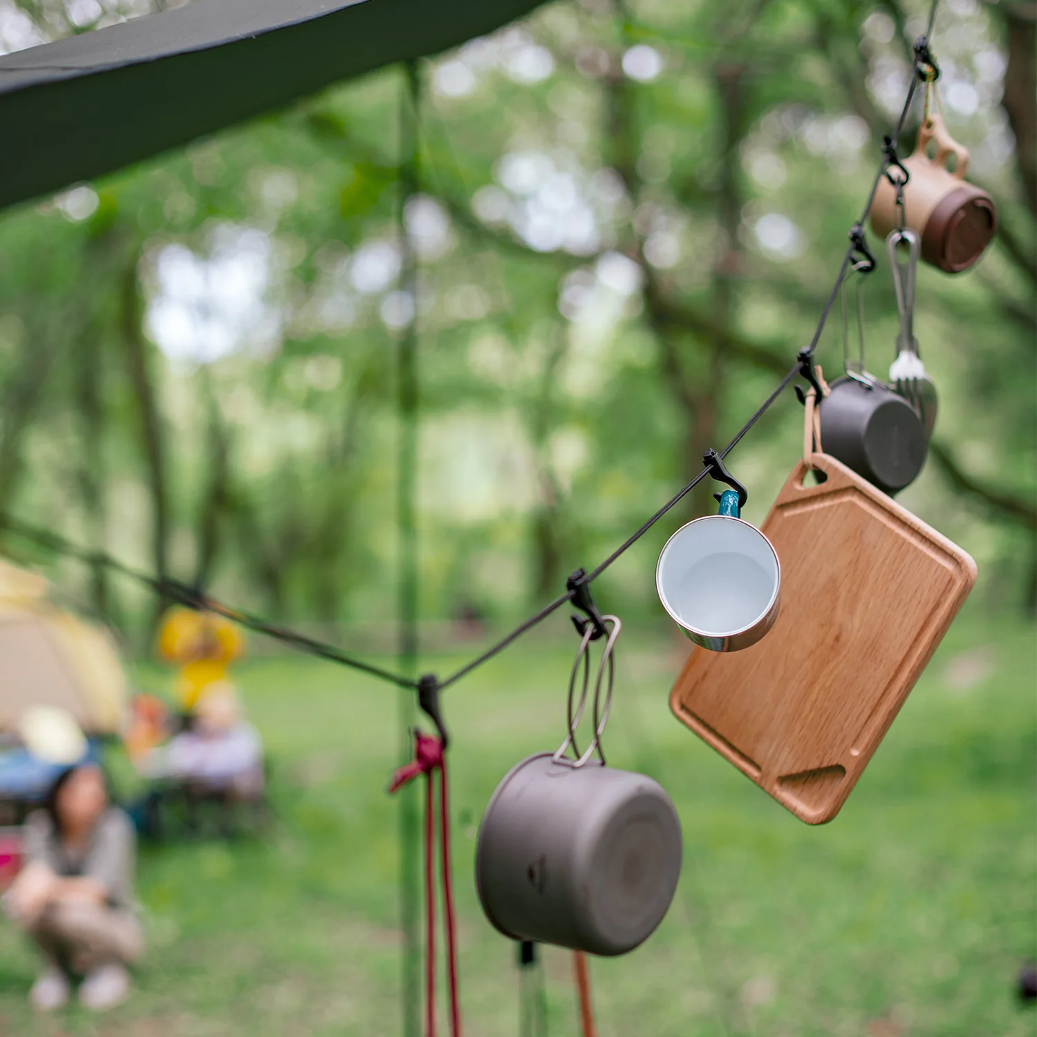 Универсальная Веревка для белья Naturehike походные аксессуары 4 3 м регулируемая