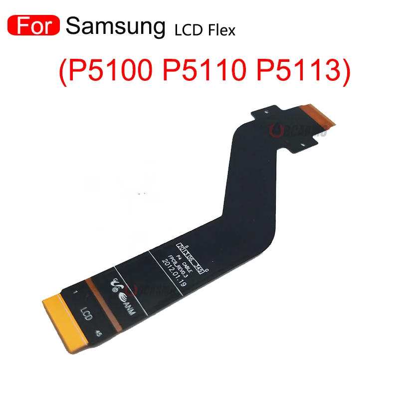 LCD Display Connector Flex Cable For Samsung GALAXY Tab P5100 P5110 P7500 P7510 N800 P900 P5200 T800 T810 Replacement Part | Мобильные