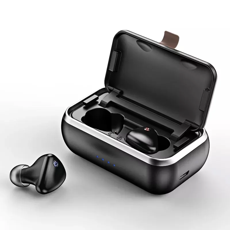 TWS Blurtooth 5 0 спортивные стереонаушники с поддержкой беспроводной зарядки для