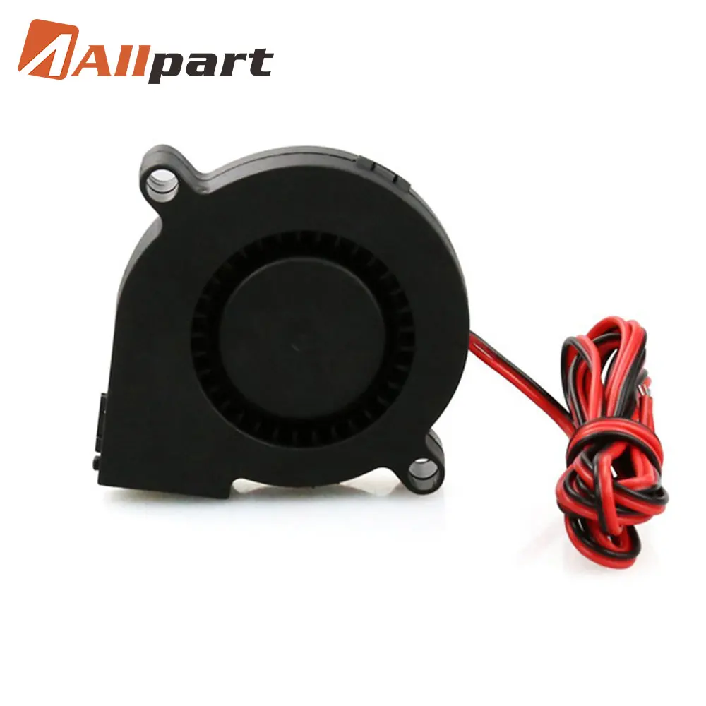 1 шт. Мини вентилятор охлаждения 3D принтера Детали 5015 Радиальный турбовентилятор DC 12V для радиаторов.