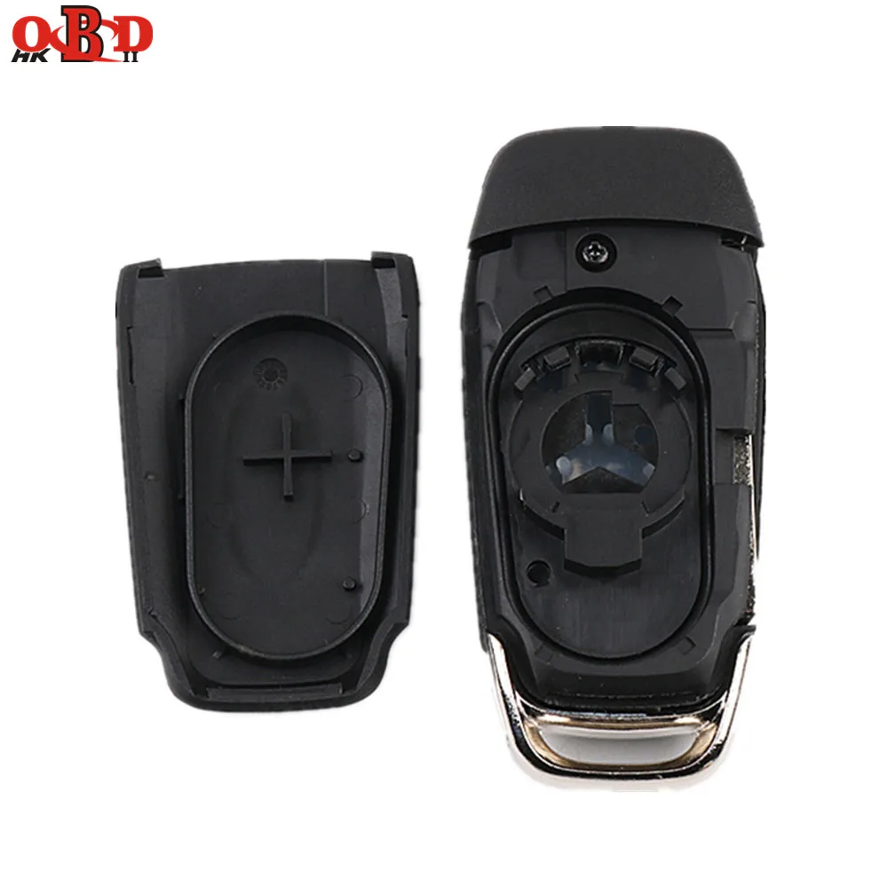 HKOBDII Flip Remote Key Shell Smart Case for Ford Fusion Edge Explorer New Mondeo 2013 2014 2015 | Автомобили и мотоциклы