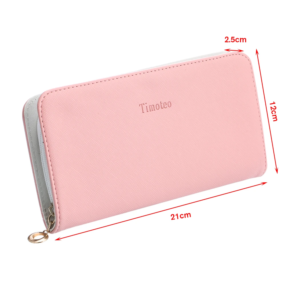 

Fashion Ladies Leather Long Wallet Lovely Animal Prints Design Zipper Purse Big Capacity Money Bag Card Holder Girl Lady Wallets