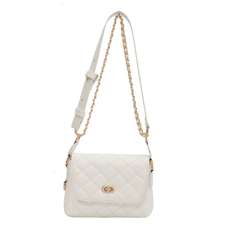 

Brand Designer 2021 New Ladies Shoulder Bag Korean Fashion Rhombus Female Bag Net Red High-quality Chain Student Messenger Bag