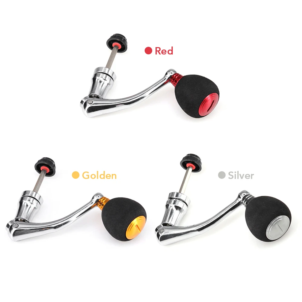 

Fishing Reel Rotary Power Handle EVA Knob for Spinning Reel Replacement Grip Parts Fishing Reel Rotary Fishing Tool