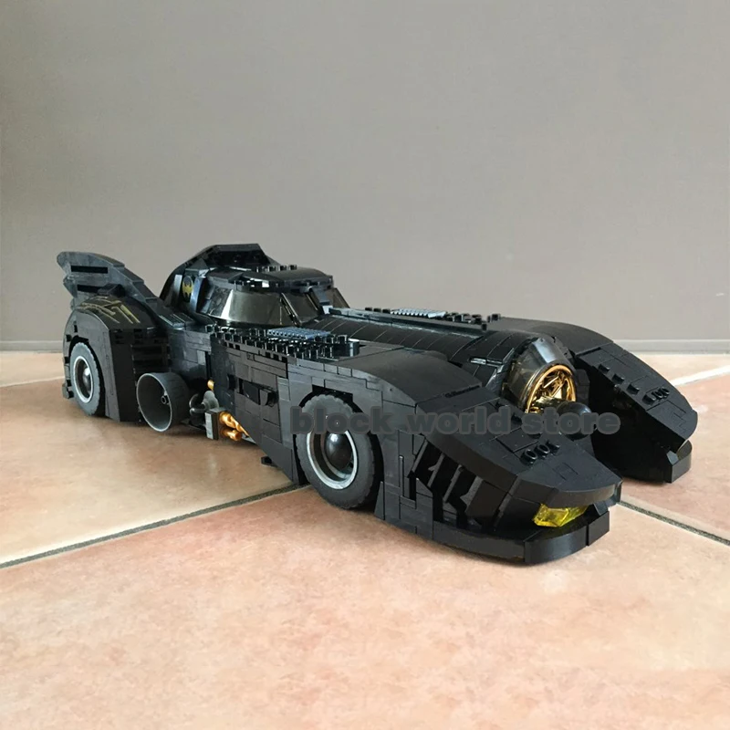Batmaned Technic The Ultimatelys бетмобиль установка chariot Строительство Блок Дети Супер Герои