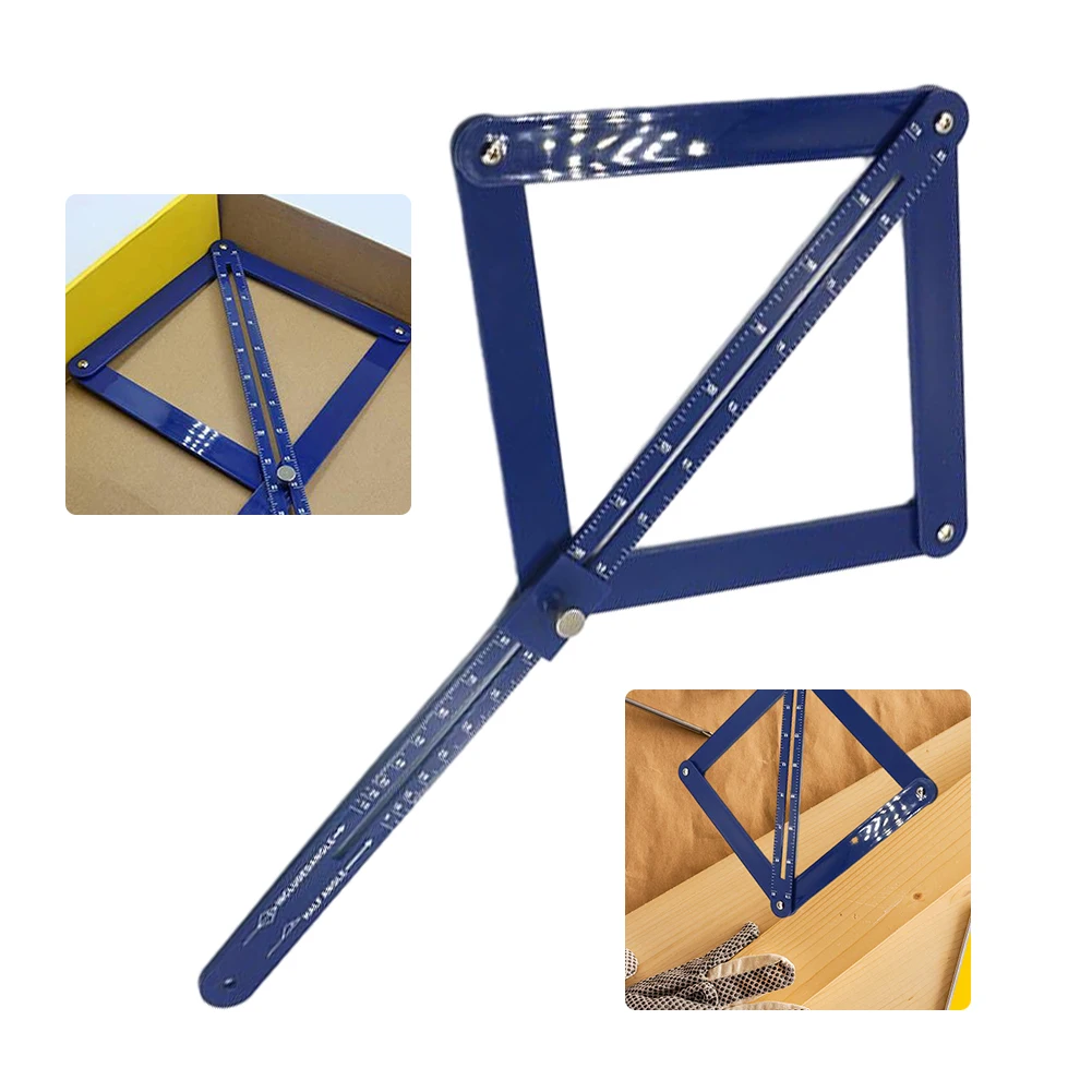 

Woodworking Corner Protractor Corner Angle Finder Woodworking Gadget Depth Measurement Tool Is Foldable For Easy Storage
