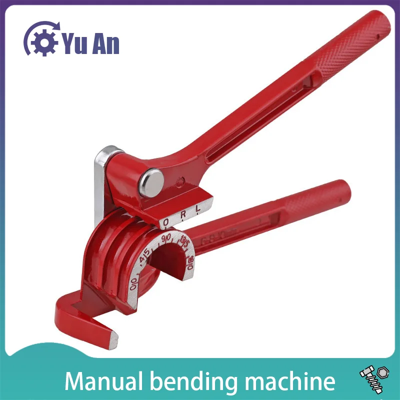 

Manual Tube Bender Three-slot Air Conditioning Copper Tluminum Manual Tube Bending Machine Can Bend 6mm8mm10mm Copper Tube