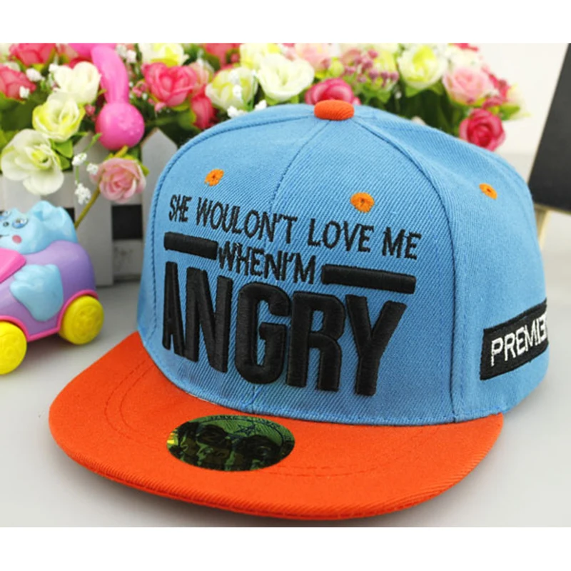 Бейсболка для мальчиков и девочек в стиле хип-хоп |