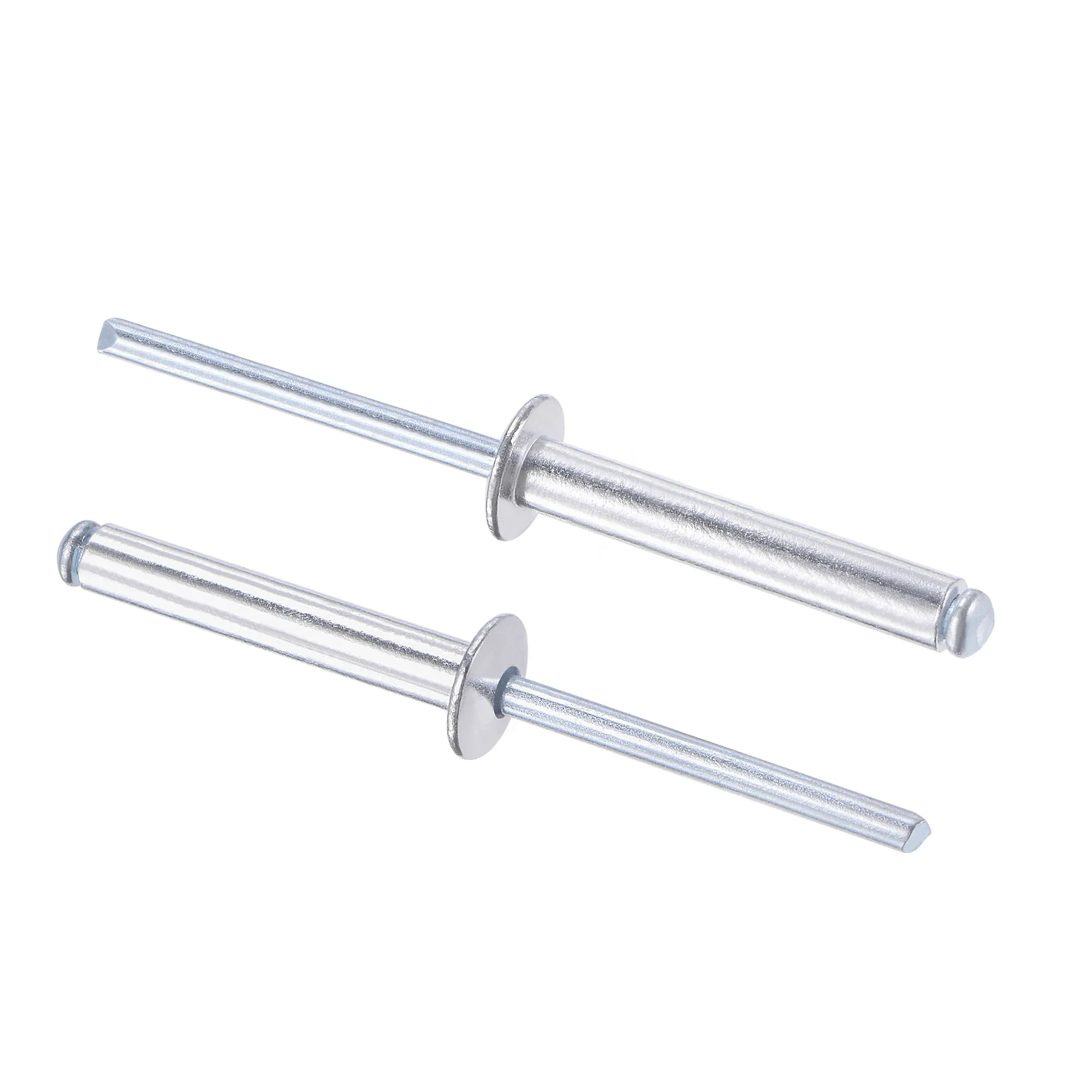 

Uxcell Blind Rivets , Aluminum Pull Rivets Core Decoration Rivets 5mm Diameter 30mm Grip Length Silver Tone , 60pcs