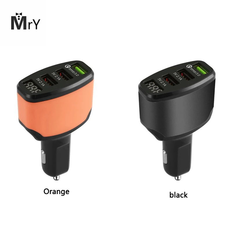 Автомобильное зарядное устройство с 3 USB портами 4 2 А| |