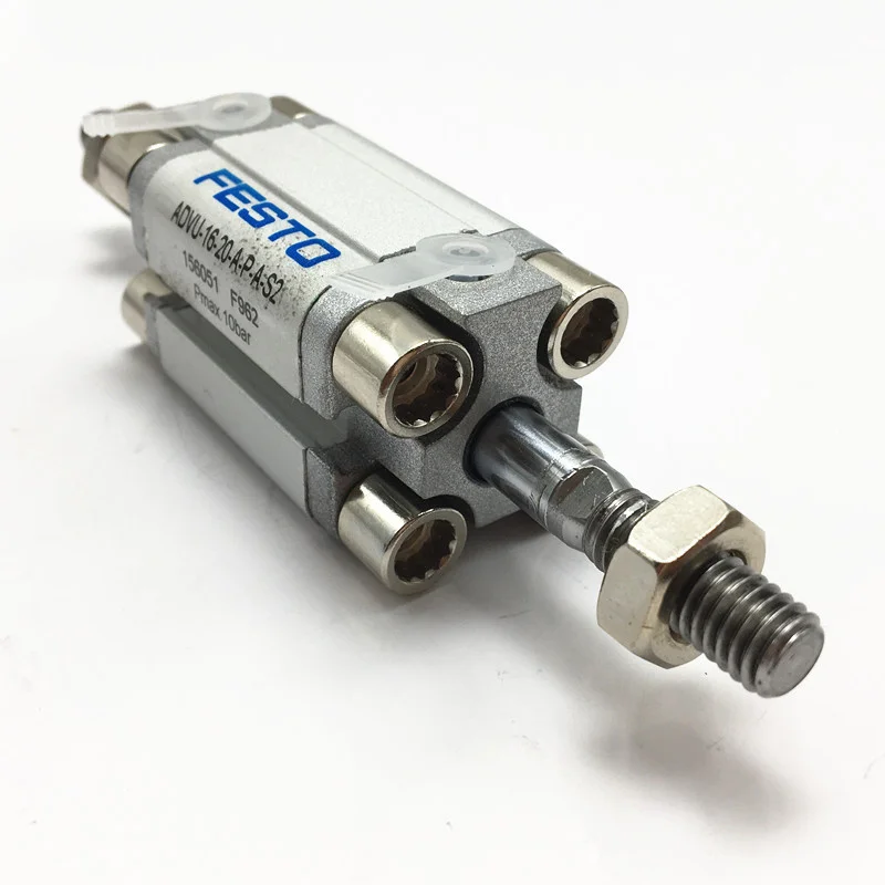 ADVU-16-20-A-P-A-S2 156051 ADVU-32-20-A-P-A-S20 FESTO компактные цилиндры пневматические компоненты ADVU серии
