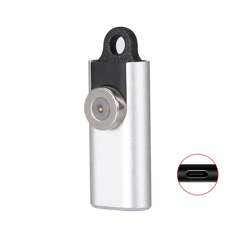 

2.4A Type-c MicroUSB 2 in 1 Magnetic Cord Support Fast Charge Elbow Converter 1XCB
