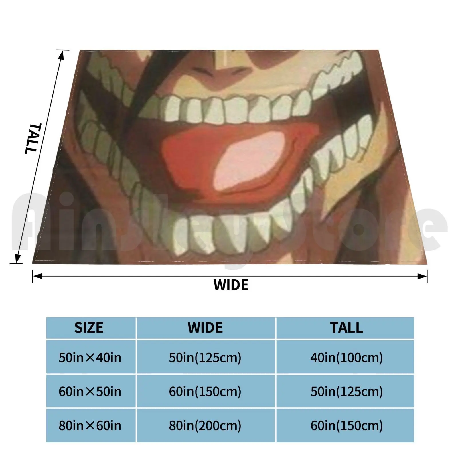 Одеяло Эрена Титан для дивана или кровати дорожное аниме одеяло из Эрен
