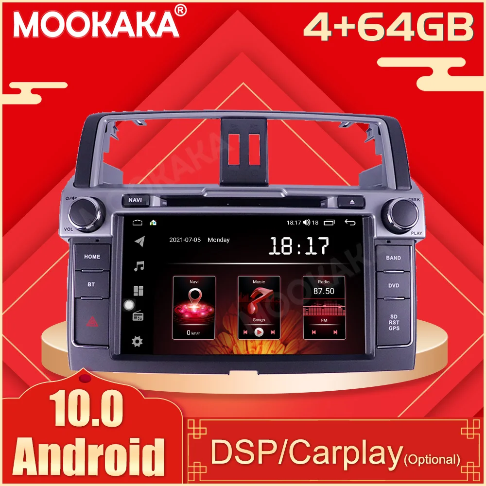 저렴한 무선 카플레이 6G + 128G 2014-2017 자동차 GPS 네비게이션 자동 헤드 유닛 멀티미디어 플레이어 라디오 테이프 레코더 스테레오