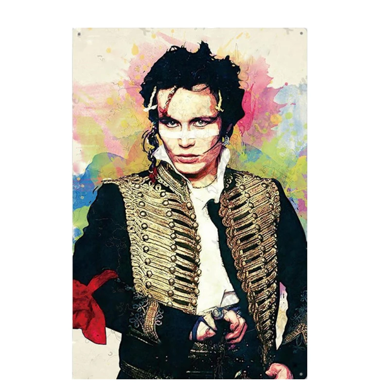 

Classic Famous Music Rock Band Singer Tinplate Poster Vintage Tin Sign Decor Bar Cafe Man Cave Pin Up Sign Metal Plate Plaques